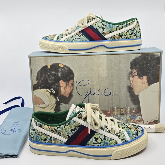 Gucci x Liberty of London Tennis Shoes 1977 - 37.5